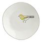 Chickadee Green Plate in Mother's Day | Crate and Barrel