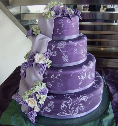 Search results for purple cake wedding