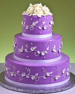Search results for purple cake wedding