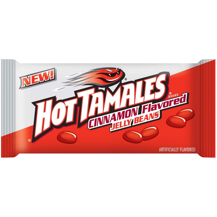 HOT TAMALES® JELLY BEANS Box of 24 - 2.12oz. Pouches