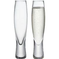 Beyond a full one, what's your favorite type of champagne flute?