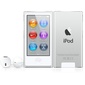 Silver iPod nano with Multi-Touch