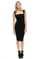 Nicole Miller Stretchy Matte Jersey Dress